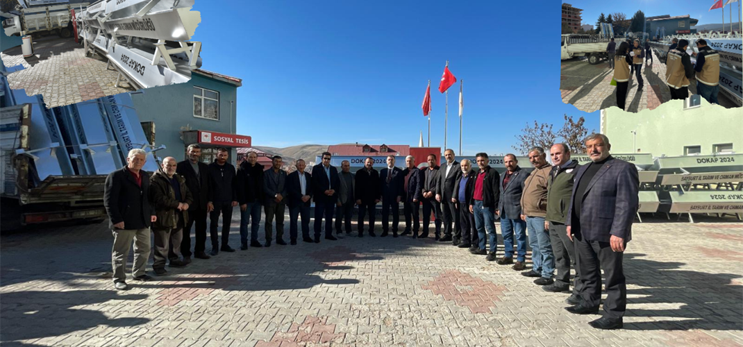 BAYBURT MERALARINDA OTLATMA VERİMLİLİĞİNİN ARTIRILMASI PROJESİ KAPSAMINDA SIVAT DAĞITIMI YAPILDI.