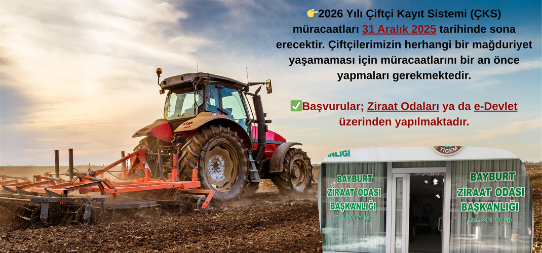 İl Müdürümüz Ebubekir KÖSE’nin 2026 Üretim Yılı ÇKS Başvurularına İlişkin Açıklaması